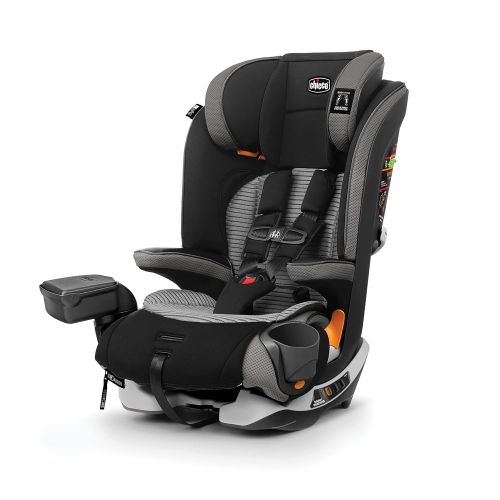 치코 Chicco MyFit Zip Air 2-in-1 Harness + Booster Car Seat for Toddlers and Big Kids, 5-Point Harness, Belt-Positioning Booster, Zip-and-Wash Fabrics, 3D AirMesh for Breathability, Q C