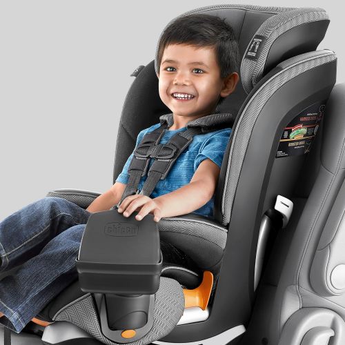 치코 Chicco MyFit Zip Air 2-in-1 Harness + Booster Car Seat for Toddlers and Big Kids, 5-Point Harness, Belt-Positioning Booster, Zip-and-Wash Fabrics, 3D AirMesh for Breathability, Q C