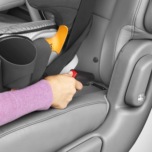 치코 Chicco MyFit Zip Air 2-in-1 Harness + Booster Car Seat for Toddlers and Big Kids, 5-Point Harness, Belt-Positioning Booster, Zip-and-Wash Fabrics, 3D AirMesh for Breathability, Q C