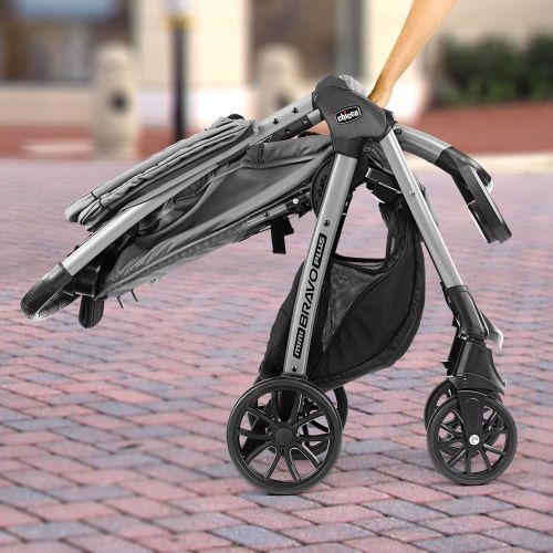 치코 Chicco Mini Bravo Plus Travel System, Midnight