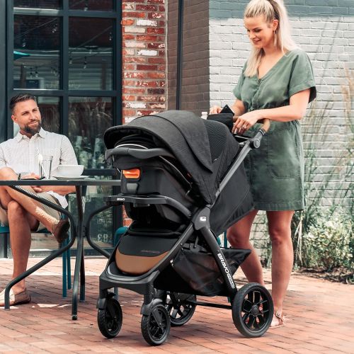 치코 Chicco Bravo Primo Trio Travel System - Springhill Black