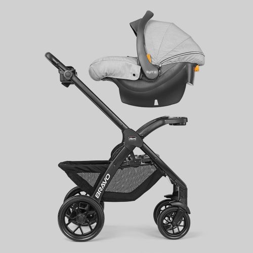 치코 Chicco Bravo LE Trio Travel System - Driftwood Grey