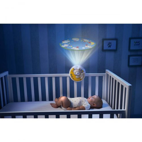 치코 Chicco Next2Moon Projector Neutral cot, Beige