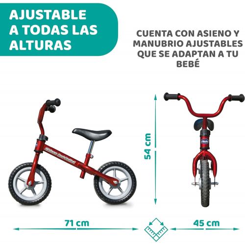 치코 Chicco Red Bullet Balance Training Bike