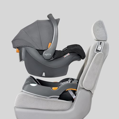 치코 Chicco KeyFit 30 Infant Car Seat and Base Rear-Facing Seat for Infants 4-30 lbs. Infant Head and Body Support Compatible with Chicco Strollers Baby Travel Gear