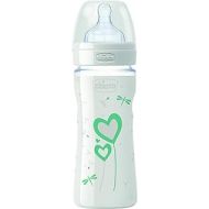 Chicco Baby Bottle and Glass Wellbeing Silicon Unisex 240ml + 0Mesi