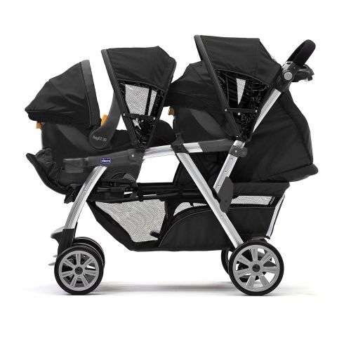 치코 Chicco Cortina Together Double Stroller, Minerale