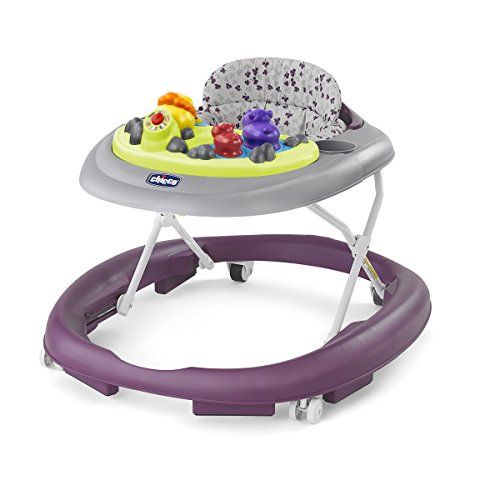 치코 Chicco Walky Talky Baby Walker - Flora Purple/Grey