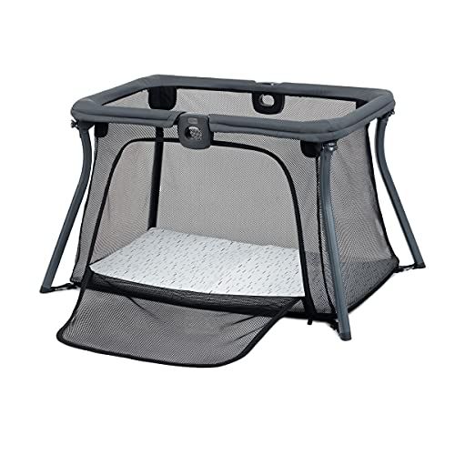 치코 Chicco Alfa Lite Lightweight Travel Playard- Midnight , 43x29x25 Inch (Pack of 1)