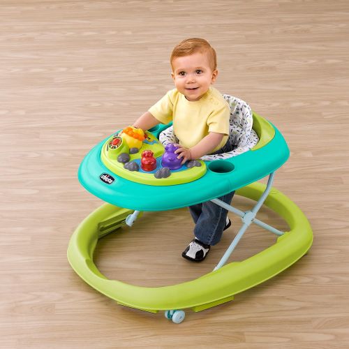 치코 Chicco Walky Talky Baby Walker - Circles Grey/Green