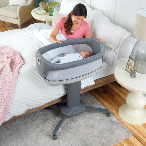 치코 Chicco Close to You 3-in-1 Bedside Bassinet - Heather Grey Grey