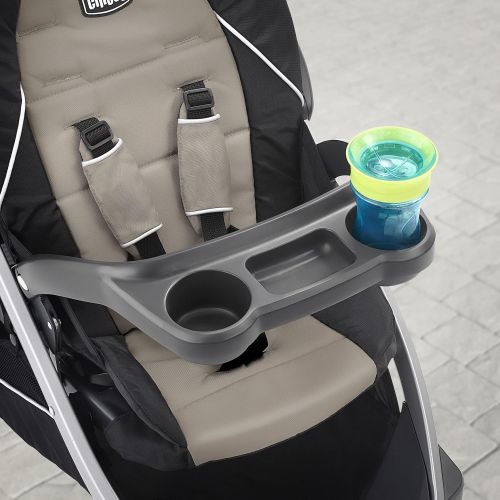 치코 Chicco Bravo For2 Standing/Sitting Double Stroller, Iron