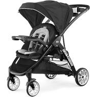 Chicco Chicco BravoFor2 LE Standing/Sitting Double Stroller - Crux, Black , 45.7x23.3x42.8 Inch (Pack of 1)