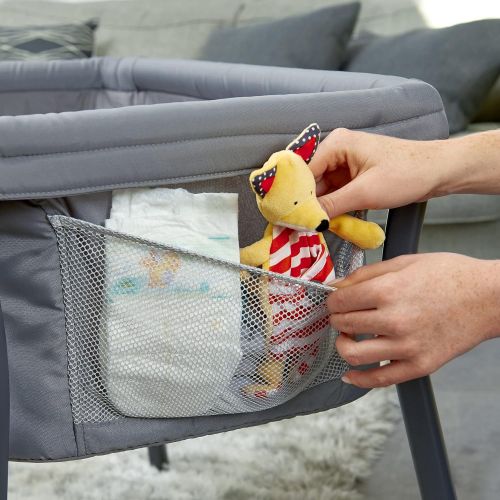 치코 Chicco LullaGo Anywhere Portable Bassinet - Sandstone Grey