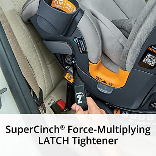 치코 Chicco OneFit ClearTex All-in-One Car Seat - Drift Grey