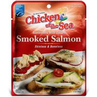 Chicken of the Sea Skinless & Boneless Pacific Smoked Salmon, 3 Ounce Pouch(Pack of 12)