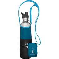 ChicoBag Bottle Sling rePETe Recycled Water Bottle Carrier Bag with Pouch