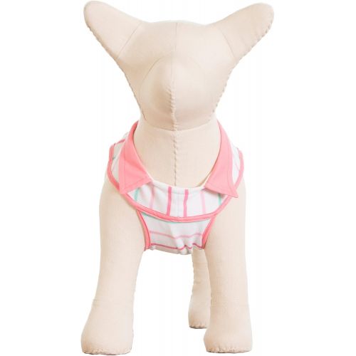  Chihuansie South Beach Sundae Full-Body Onesie for Small Dogs Designed to Hygienically Absorb and Contain Dog Urine