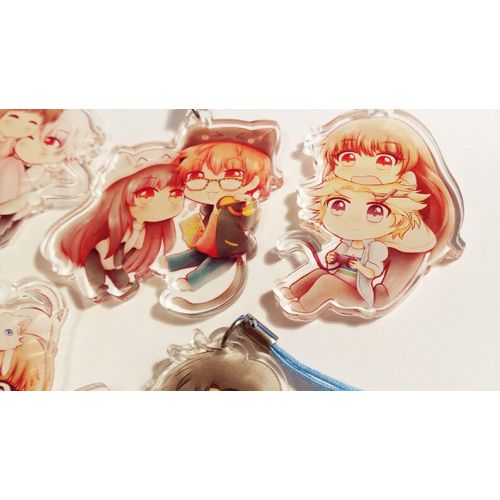  ChiikaboomShop RESTOCKED Mystic Messenger Clear Acrylic Charms