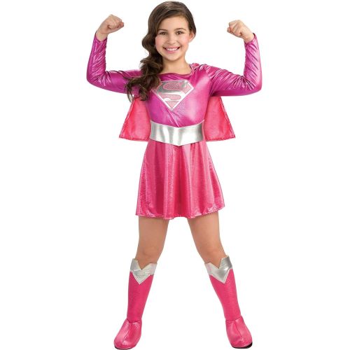  Child's Childs Pink Supergirl Childs Costume, Small