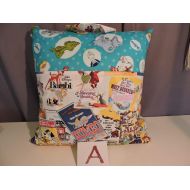 Child's Childs Reader Pillow, Pocket Pillow with Dr Suess, featuring Disney Films/Books on Front Flap - 16 by 16 Pillow included: Home & Kitchen