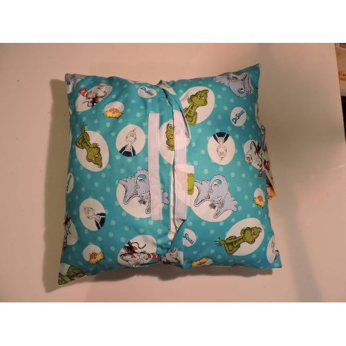  Child's Childs Reader Pillow, Pocket Pillow with Dr Suess, featuring Disney Films/Books on Front Flap - 16 by 16 Pillow included: Home & Kitchen