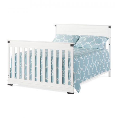  Child Craft Redmond 4-in-1 Matte White Wood Convertible Crib by Child Craft