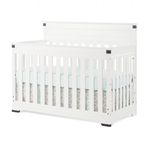  Child Craft Redmond 4-in-1 Matte White Wood Convertible Crib by Child Craft