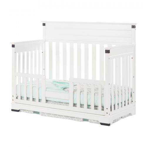  Child Craft Redmond 4-in-1 Matte White Wood Convertible Crib by Child Craft