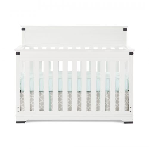  Child Craft Redmond 4-in-1 Matte White Wood Convertible Crib by Child Craft