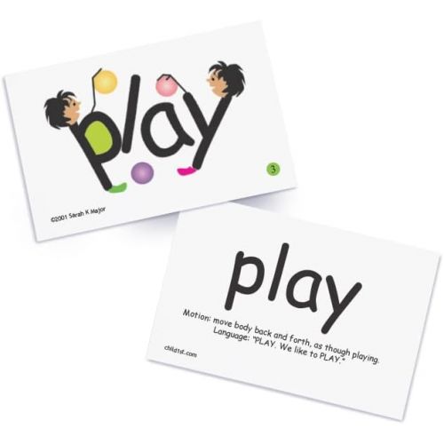  [아마존베스트]Child1stPublications SnapWords List A Pocket Chart Cards - Sight Words
