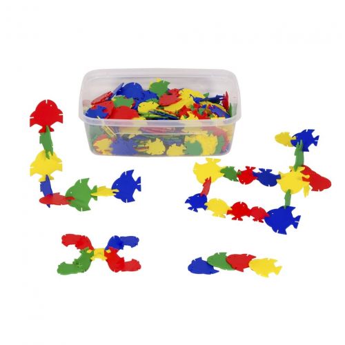  Childcraft Preschool Manipulatives Fish Blocks, Set of 420