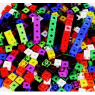 Childcraft Linking Cube Set, 3/4 Inches, Assorted Colors, Set of 100 - 264681