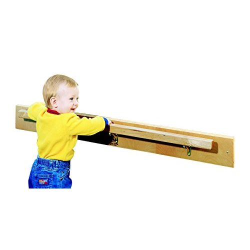  Child Craft Childcraft 967001 Look at Me Safety Bar and Mirror, 42 Inch Bar, 47-34 Inches 3 Inches Height,26 Inches Width,47.75 Inches Length,Natural Wood