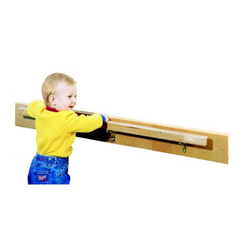  Child Craft Childcraft 967001 Look at Me Safety Bar and Mirror, 42 Inch Bar, 47-34 Inches 3 Inches Height,26 Inches Width,47.75 Inches Length,Natural Wood