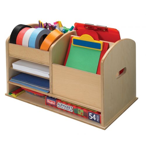  Childcraft Tabletop Writing Supplies Center, 21-1/4 x 12 x 12-3/8 Inches