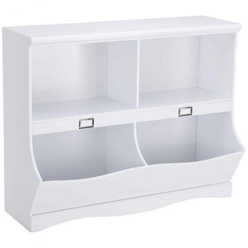  Children Bookcase Kids Bookshelf Storage Unit Baby Toy Organizer Shelf White