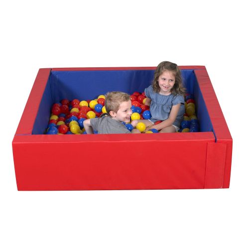  [아마존베스트]Children's Childrens Factory Corral Ball Pool Foam Ball Pit Playroom Furniture Toddler Playset for Kids ( 500 Balls Included)