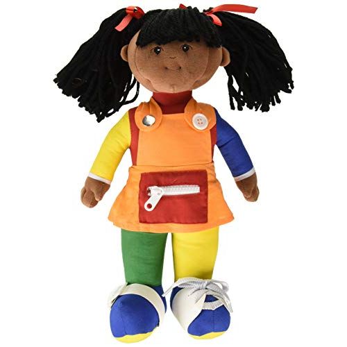  Childrens Factory Learn to Dress - African American Girl Teaching Material (CF100-858P), Multicolor
