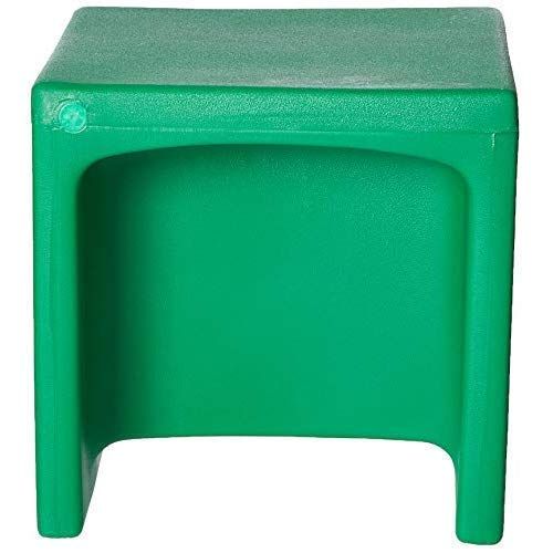  Childrens Factory Cube Chair for Kids, Flexible Seating Classroom Furniture for Daycare/Playroom/Homeschool, Indoor/Outdoor Toddler Chair, Green