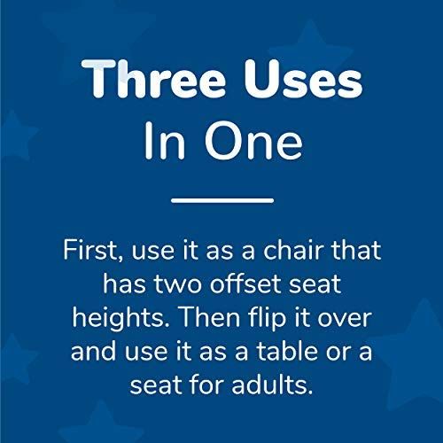  Childrens Factory-CF910-009 Cube Chair for Kids, Flexible Seating Classroom Furniture for Daycare/Playroom/Homeschool, Indoor/Outdoor Toddler Chair, Blue, Set of 1