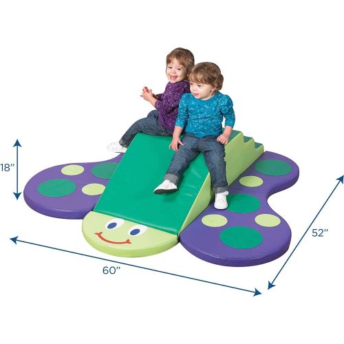  Children's Factory Children’s Factory Butterfly Climber, 60” by 52” by 12”  4-Piece Climber for Babies and Toddlers to Improve Crawling, Balancing, Climbing Skills  Easy to Assemble, Clean  Safe,