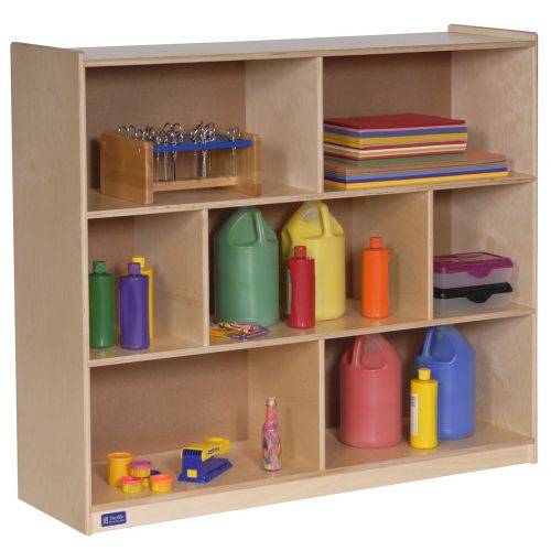  Childrens Factory 36 H Single 3-Shelf Mobile Storage