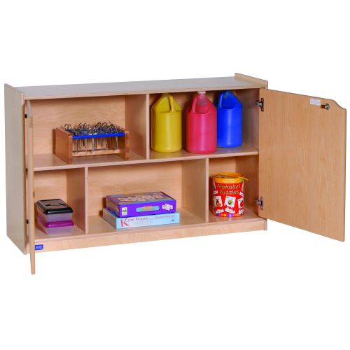  Childrens Factory 30 H 2-Shelf Storage with Doors