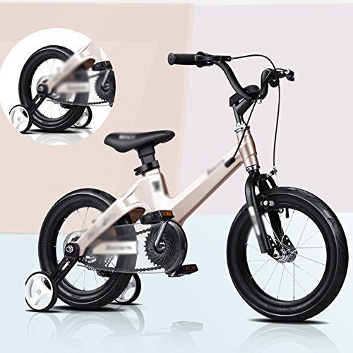  Childrens bicycle ZHIRONG Boys Bicycle and Girls Bike with Training Wheel 12 Inches, 14 Inches, 16 Inches, 18 Inches Childrens Gifts