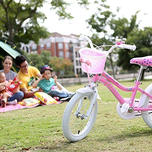  Childrens bicycle ZHIRONG Pink Size: 12 Inches, 14 Inches, 16 Inches Outdoor Outing