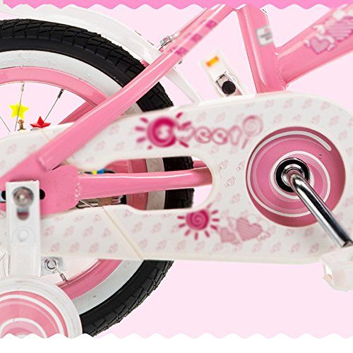  Childrens bicycle ZHIRONG Boys Bicycle and Girls Bike with Training Wheel 12 Inches, 14 Inches, 16 Inches, 18 Inches Childrens Gifts
