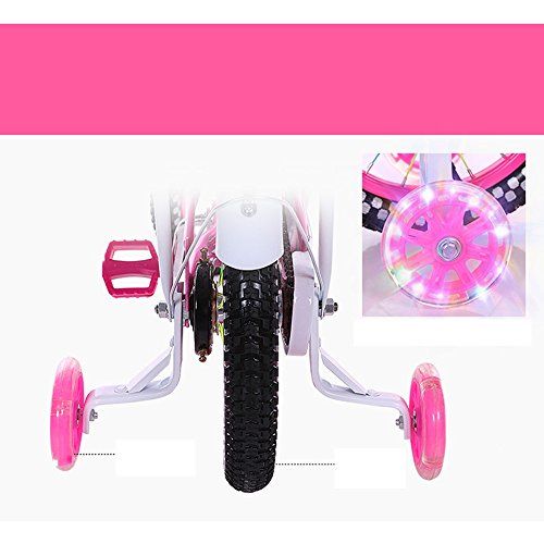  Childrens bicycle ZHIRONG Blue Pink Purple 12 Inches, 14 Inches, 16 Inches, 18 Inches Childrens Gifts Metal Toys