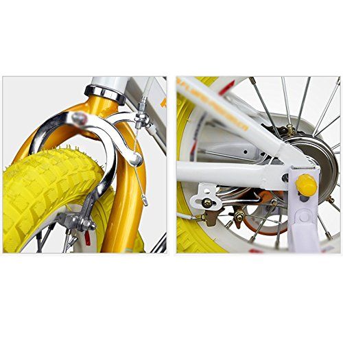  Childrens bicycle ZHIRONG Boys Bicycle and Girls Bike with Training Wheel 14 Inches, 16 Inches Outdoor Outing