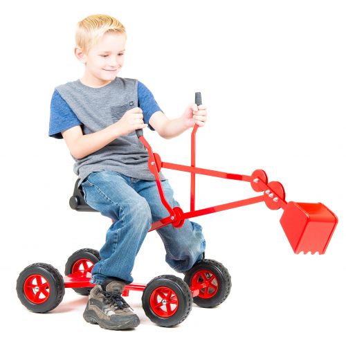  Childrens Needs Sandbox Digger Backhoe Toy With Wheels